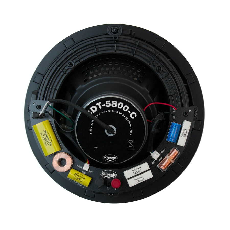 altavoz de techo giratorio cdt-5800-cii de 8 y 2 vías con tweeter de titanio individual
